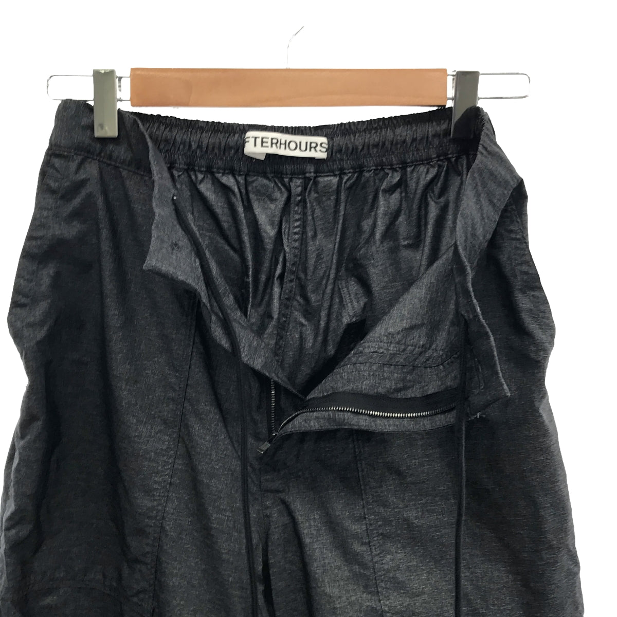 AFTERHOURS / アフターアワーズ | BAGGY WORK PANTS / ドローストリング イージーパンツ | 2 | グレー | メンズ