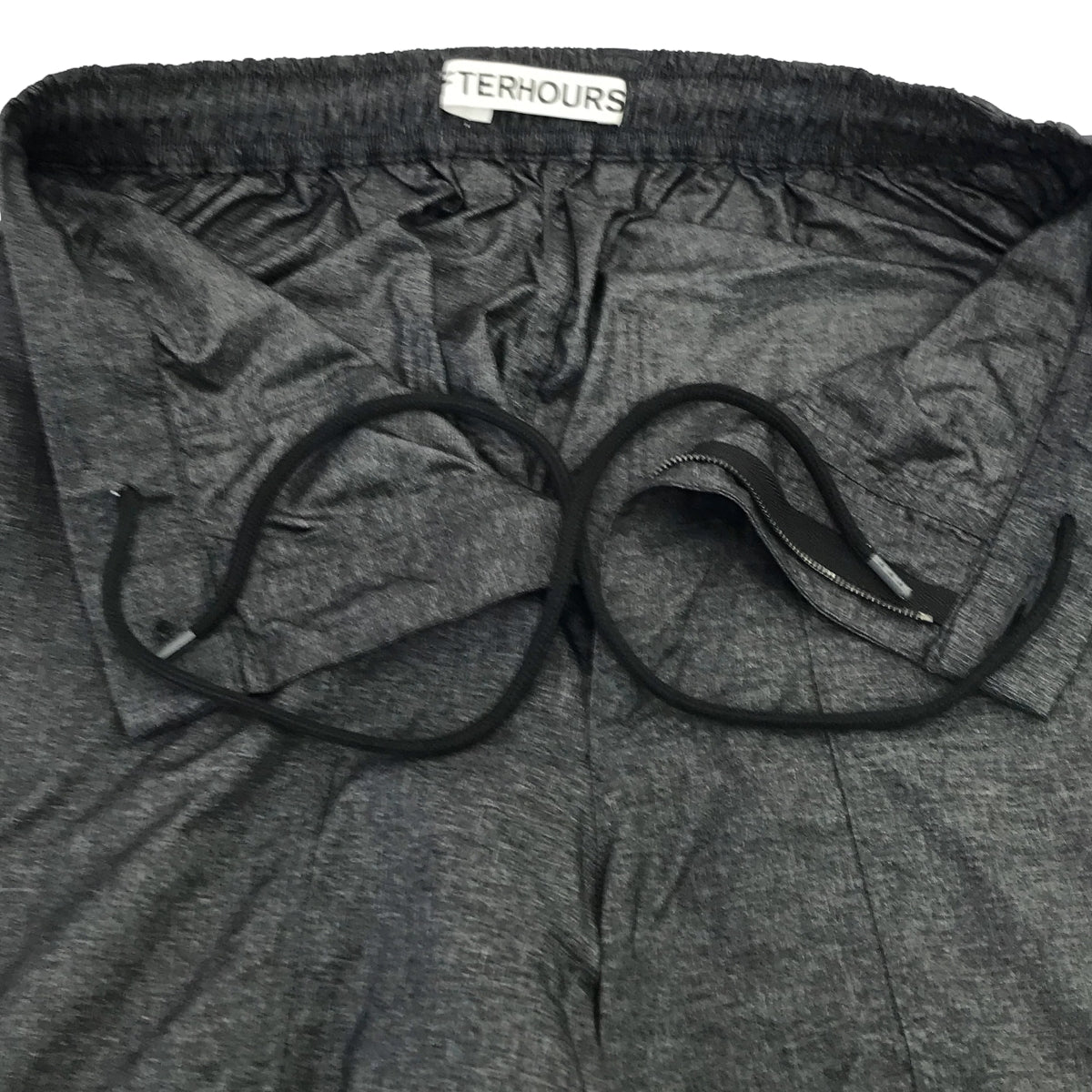AFTERHOURS / アフターアワーズ | BAGGY WORK PANTS / ドローストリング イージーパンツ | 2 | グレー | メンズ