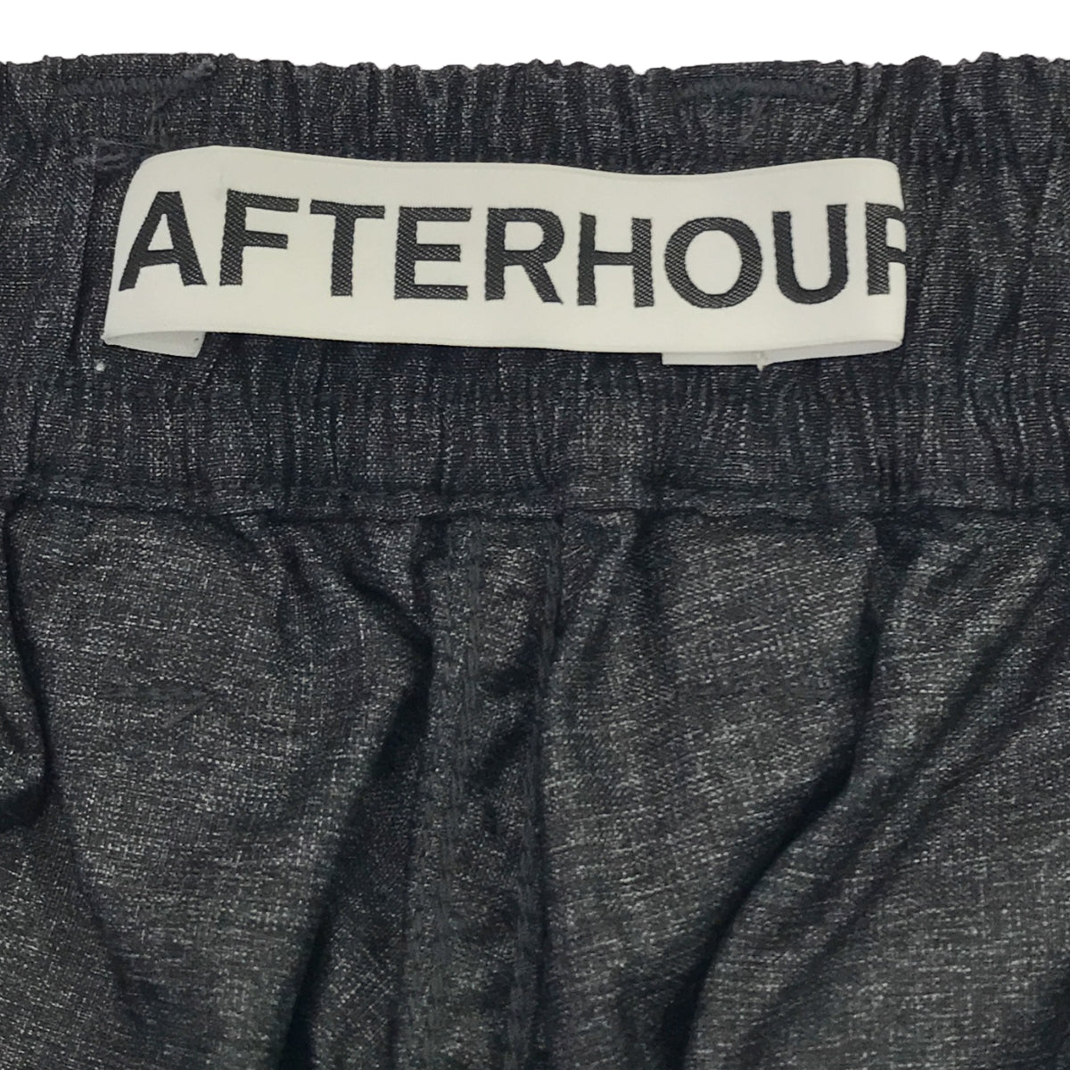 AFTERHOURS / アフターアワーズ | BAGGY WORK PANTS / ドローストリング イージーパンツ | 2 | グレー | メンズ