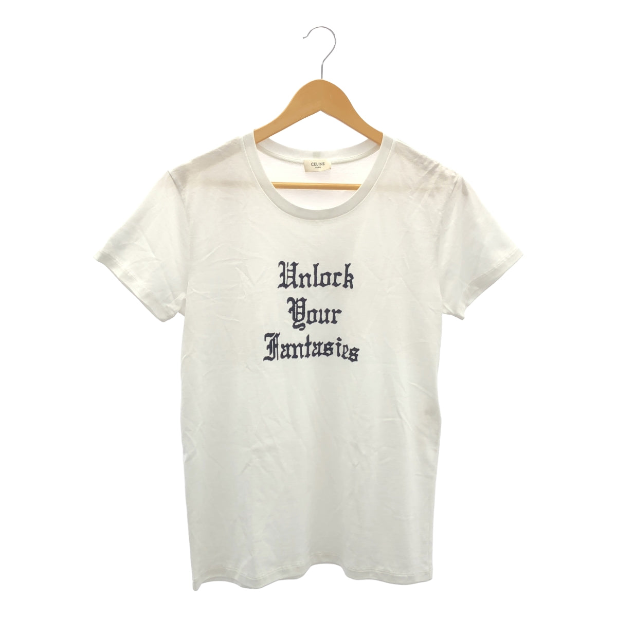 CELINE / セリーヌ | 2019AW | ×CODY DEFRANCO コーディデフランコ / UNLOCK YOUR FANTASIES フェルトプリント Tシャツ | XS | メンズ
