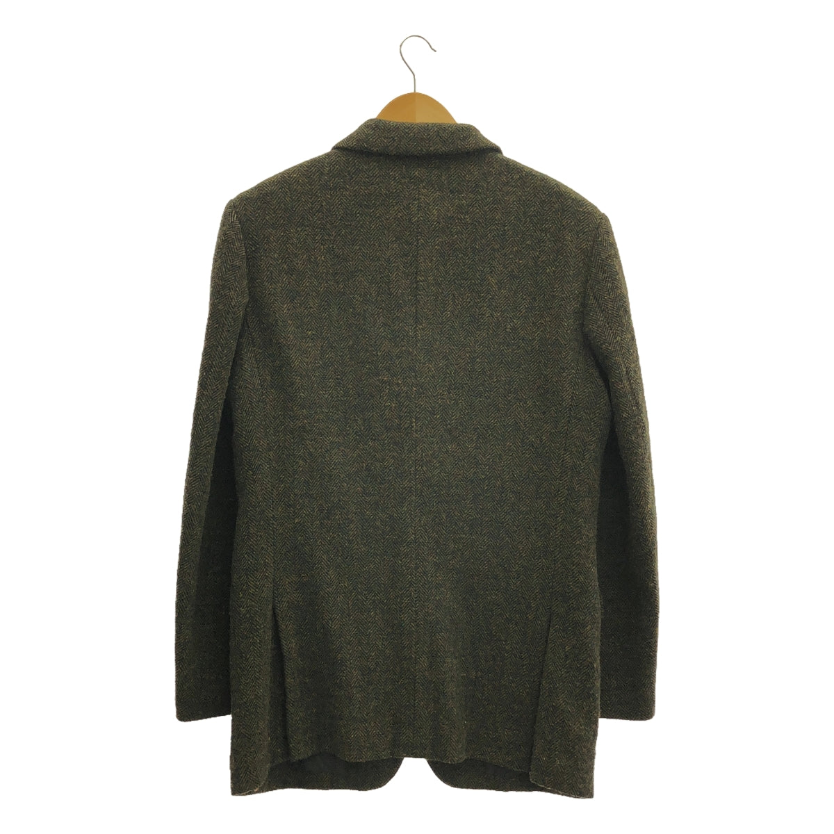 COMME des GARCONS HOMME DEUX | 2014AW | Wool herringbone 3B tailored jacket | M | Khaki | Men's