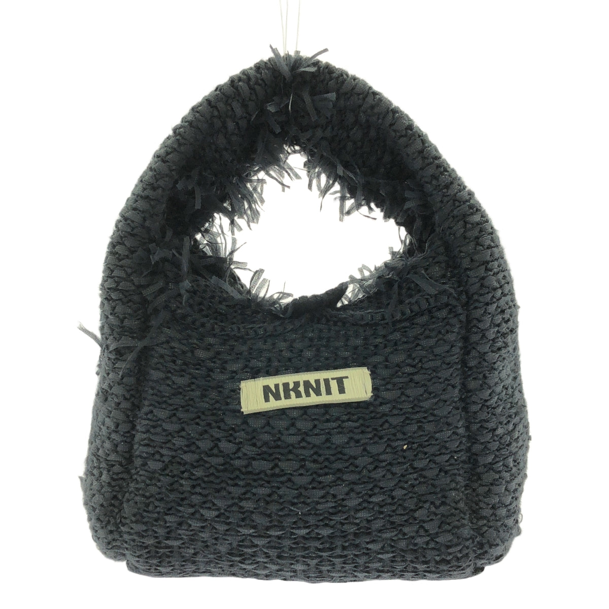 NKNIT / ンニット | フリンジ ニット ハンドバッグ |