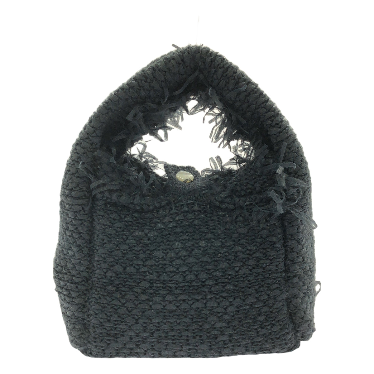 NKNIT / ンニット | フリンジ ニット ハンドバッグ |