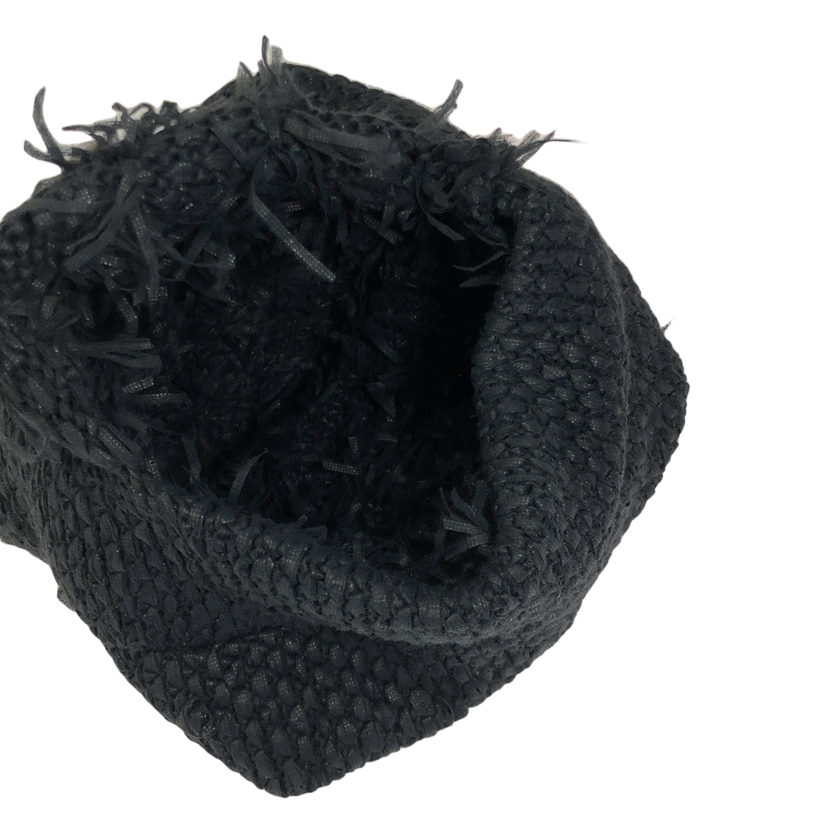 NKNIT / ンニット | フリンジ ニット ハンドバッグ |