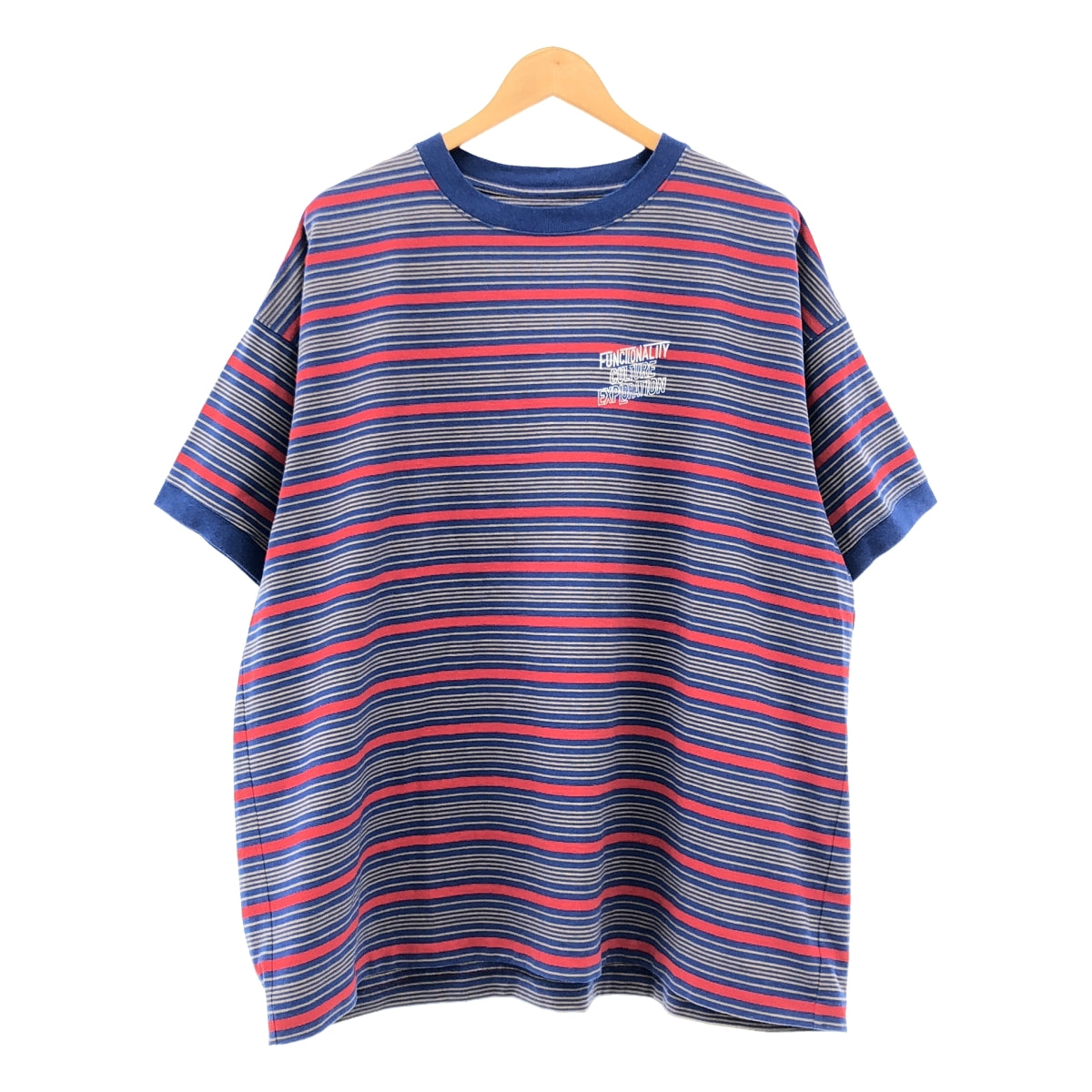 F/CE。 | 2023 春夏 | Border Recycle Ringer T卹 | L碼 | 藍色 | 男款