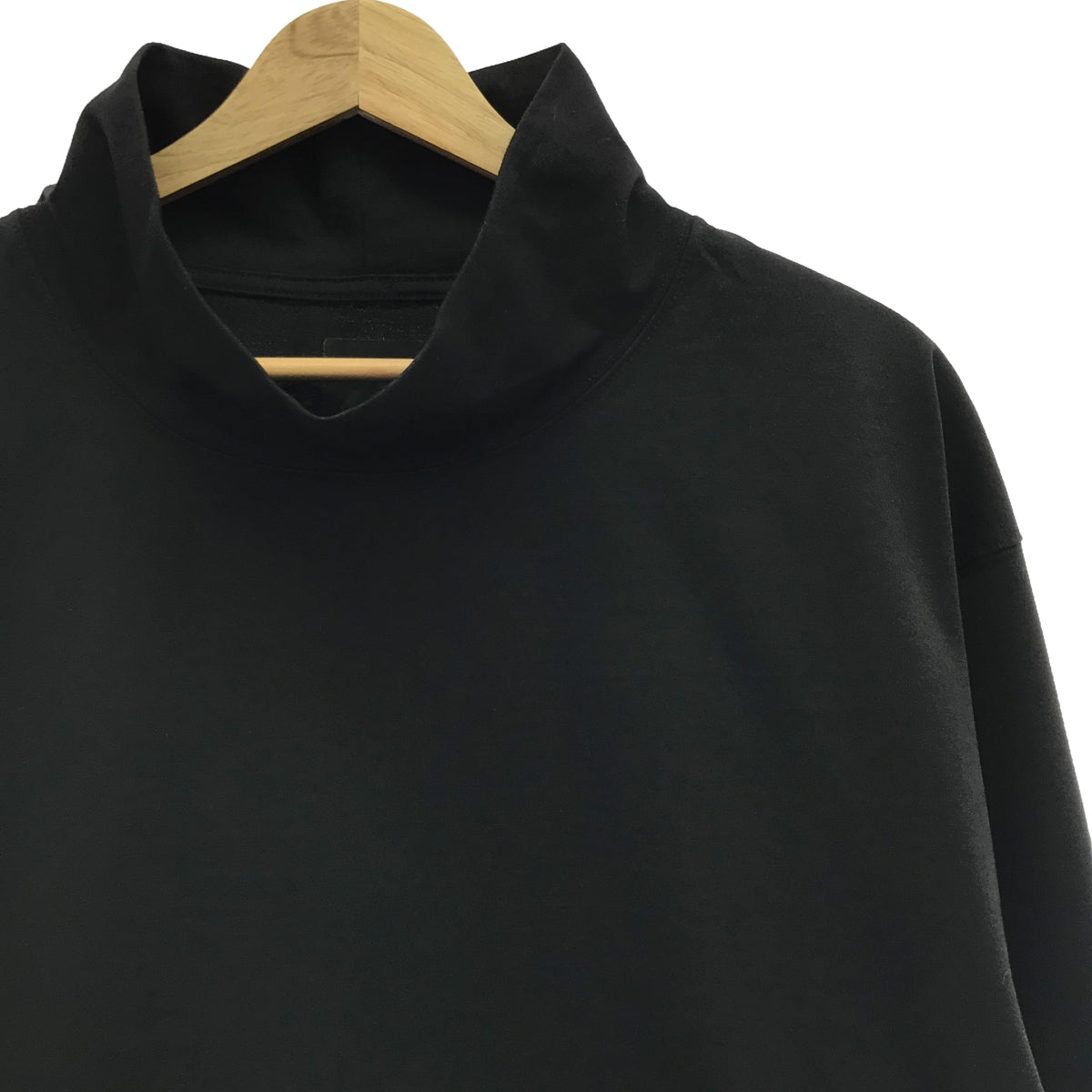 【美品】 DAIWA PIER39 / ダイワピアサーティンナイン | 2024AW | TECH OFF TURTLE L/S テック モックタートル ヘビーウェイト ロングスリーブTシャツ | M | ブラック | メンズ