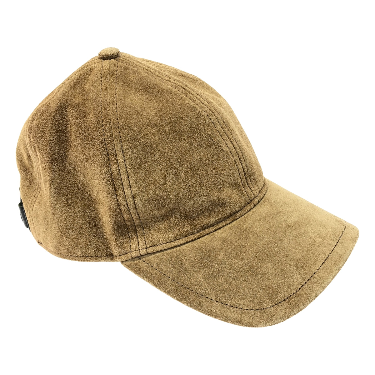 rag & bone / ラグアンドボーン | レザー スエード キャップ 帽子 | F | ベージュ | レディース