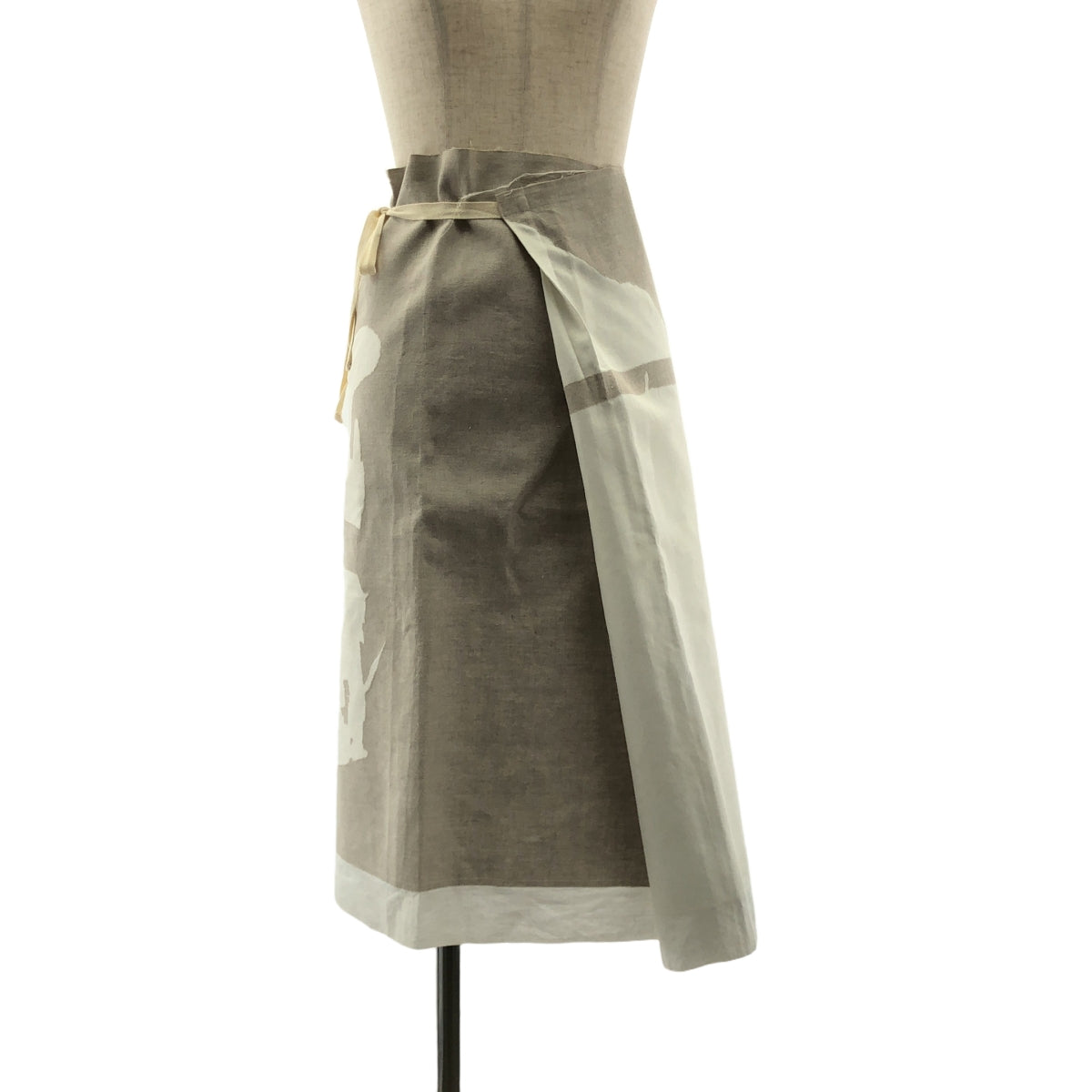 JUNYA WATANABE COMME des GARCONS / Junya Watanabe | AD1997 | Linen cut wrap long skirt |