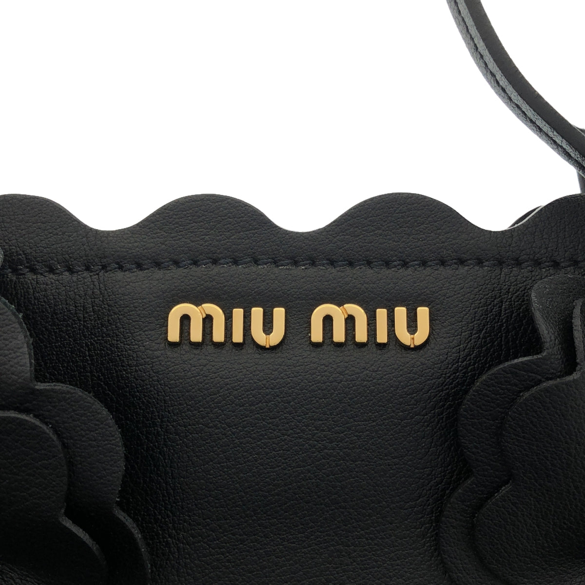 miu miu / Miu Miu | 5BG054 Flower motif leather tote bag |