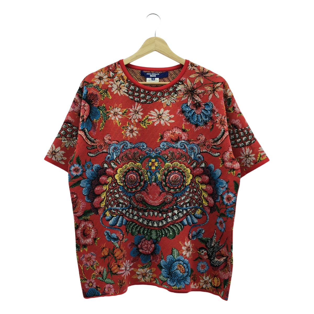 JUNYA WATANABE MAN / ジュンヤワタナベマン | 2022SS | Jacqueard Pattern ハーフスリーブ ニット |