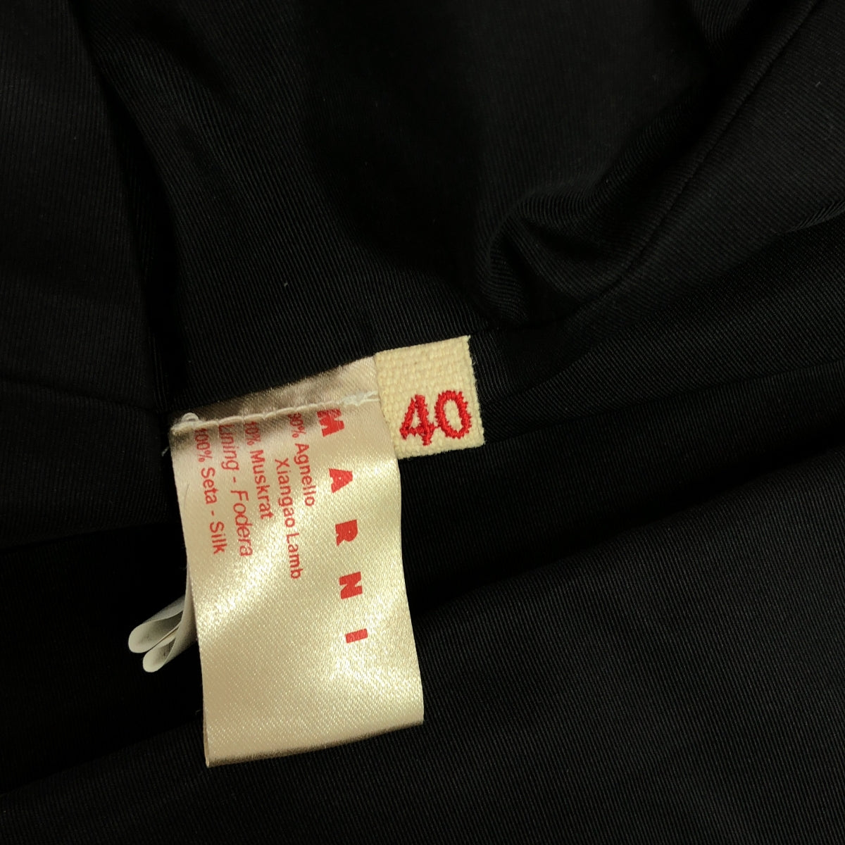 MARNI / 마르니 | 샹가오퍼 후크 코트 | 40 | 여성