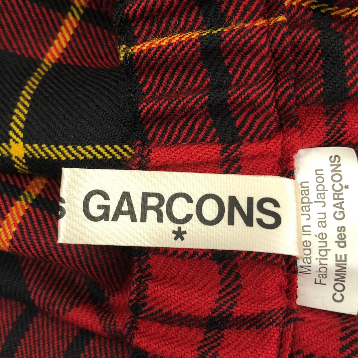COMME des GARCONS / コムデギャルソン | 2017SS / AD2016 | ウール タータンチェック サルエルパンツ | S | メンズ