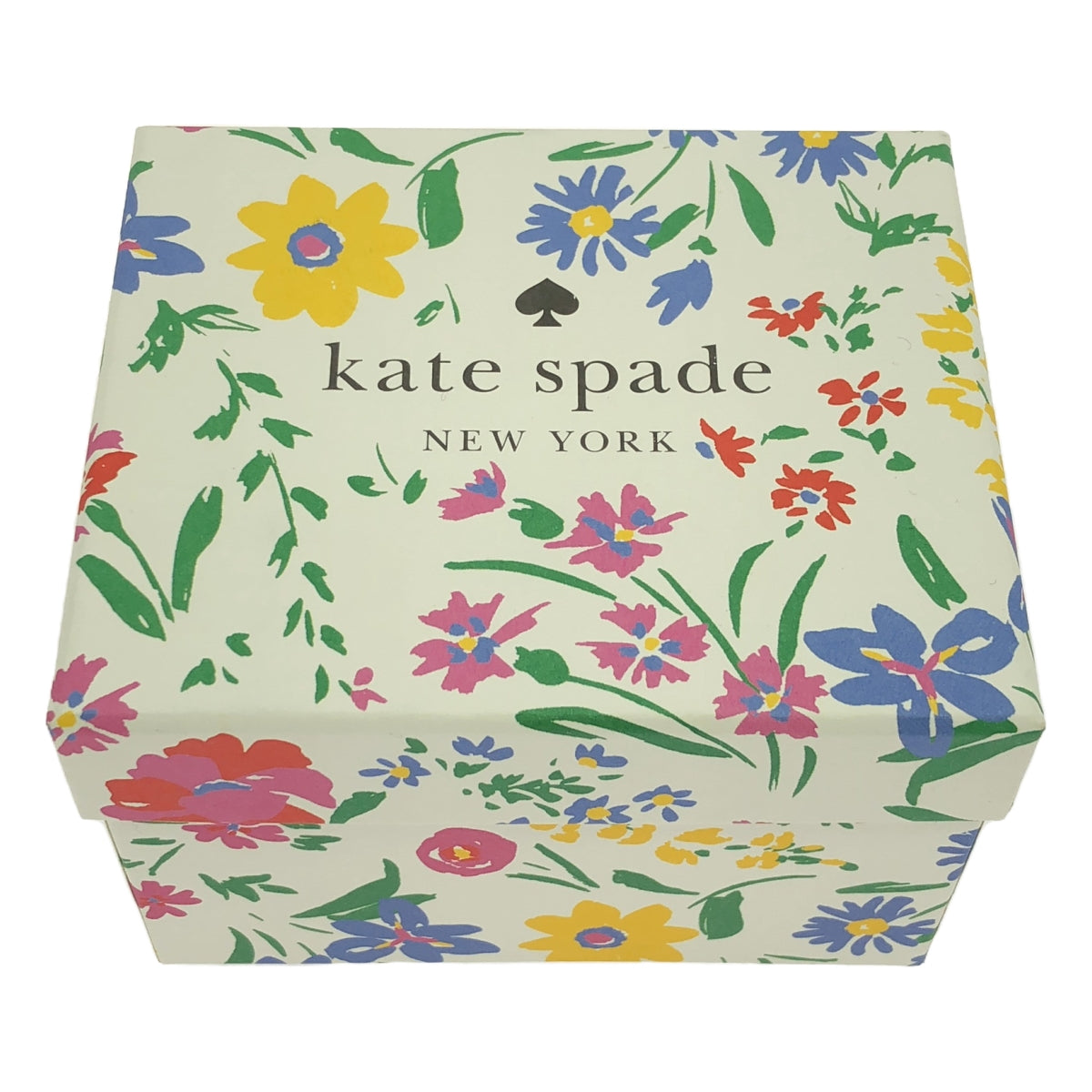 【新品】 KATE SPADE / ケイトスペード | ステイシー ガーデン ブーケ ディッツィー プリント ボックス ジュエリー ホルダー | クリームマルチ | レディース
