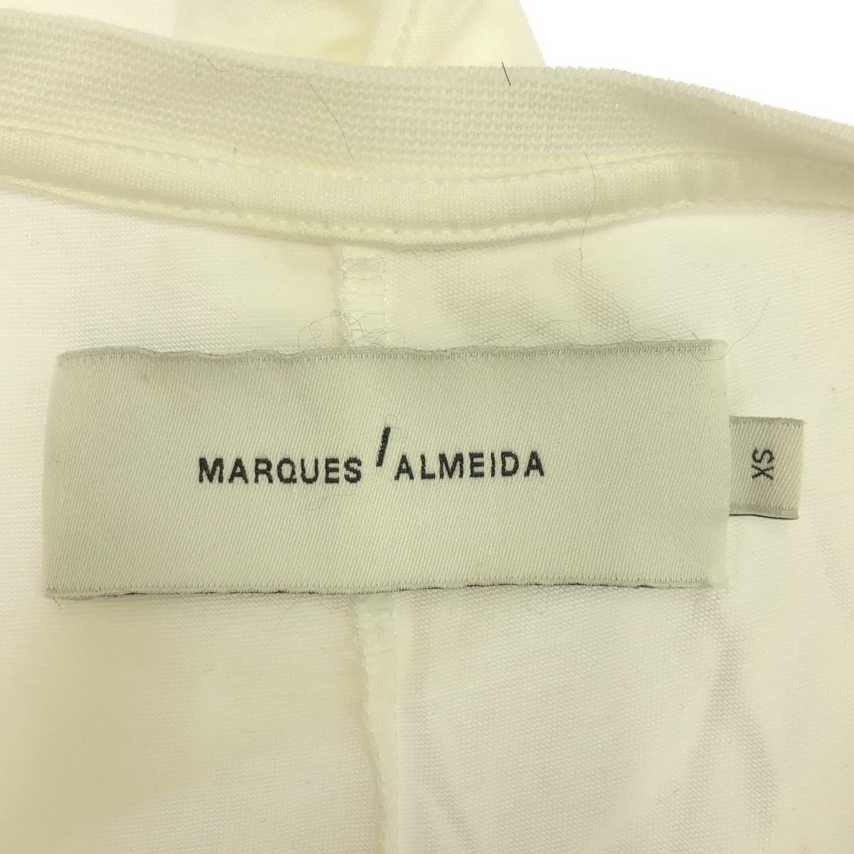 MARQUES ALMEIDA / マルケス アルメイダ | コットンアシンメトリーカットソー | XS | レディース