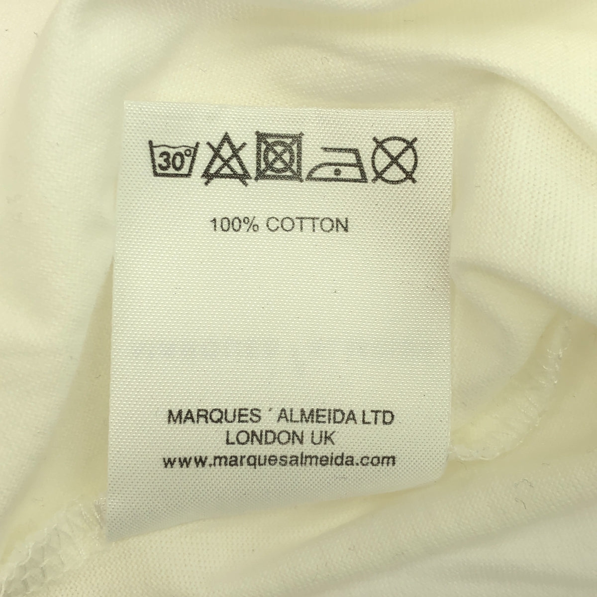 MARQUES ALMEIDA / マルケス アルメイダ | コットンアシンメトリーカットソー | XS | レディース