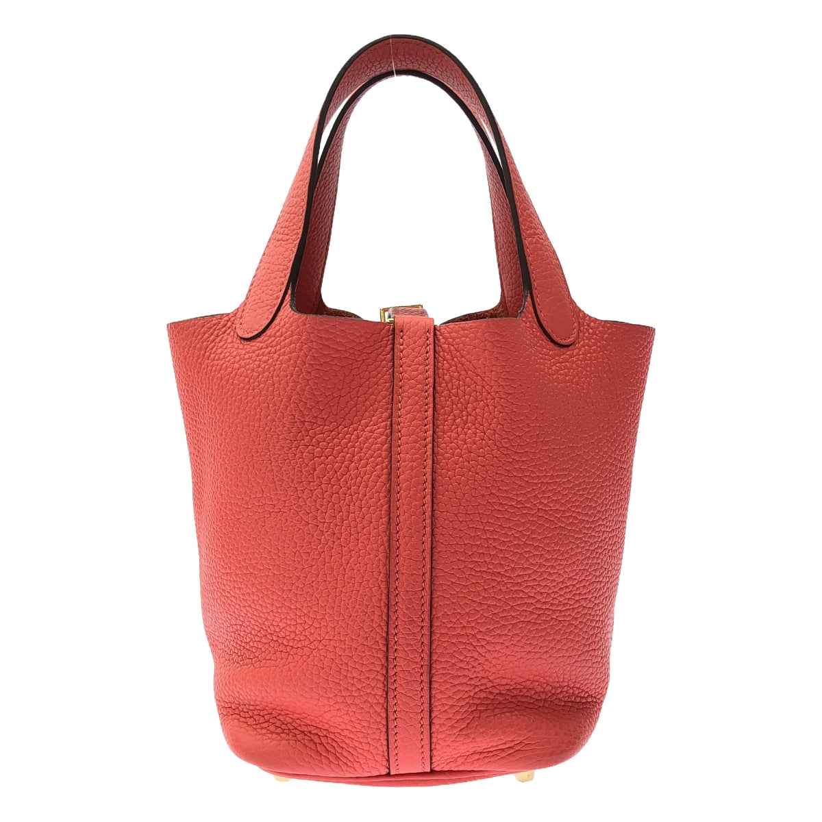 【美品】 HERMES / エルメス | ピコタンロックPM トリヨンクレマンス レザー ハンドバッグ | ルージュガランス | レディース