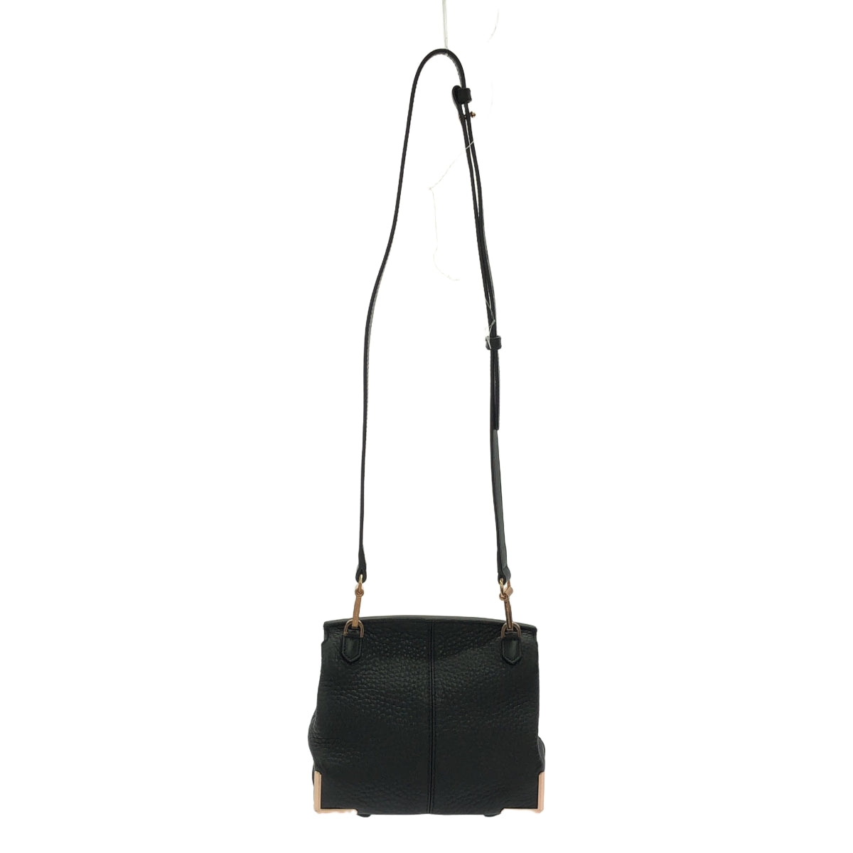 ALEXANDER WANG / アレキサンダーワン | レザー フラップ ショルダーバッグ |