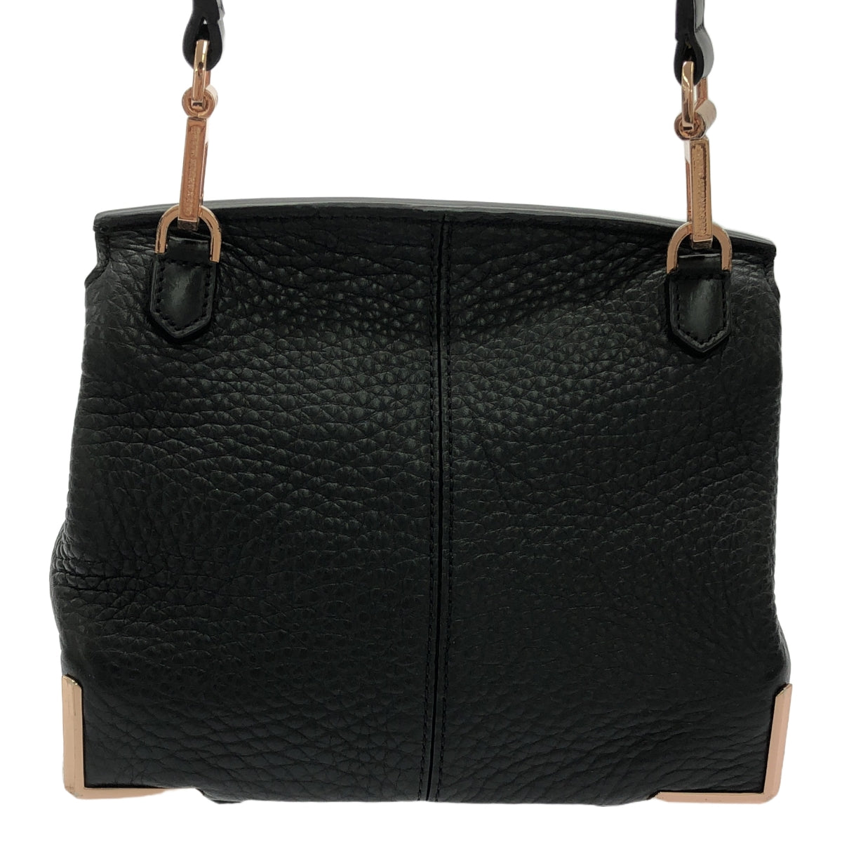 ALEXANDER WANG / アレキサンダーワン | レザー フラップ ショルダーバッグ |