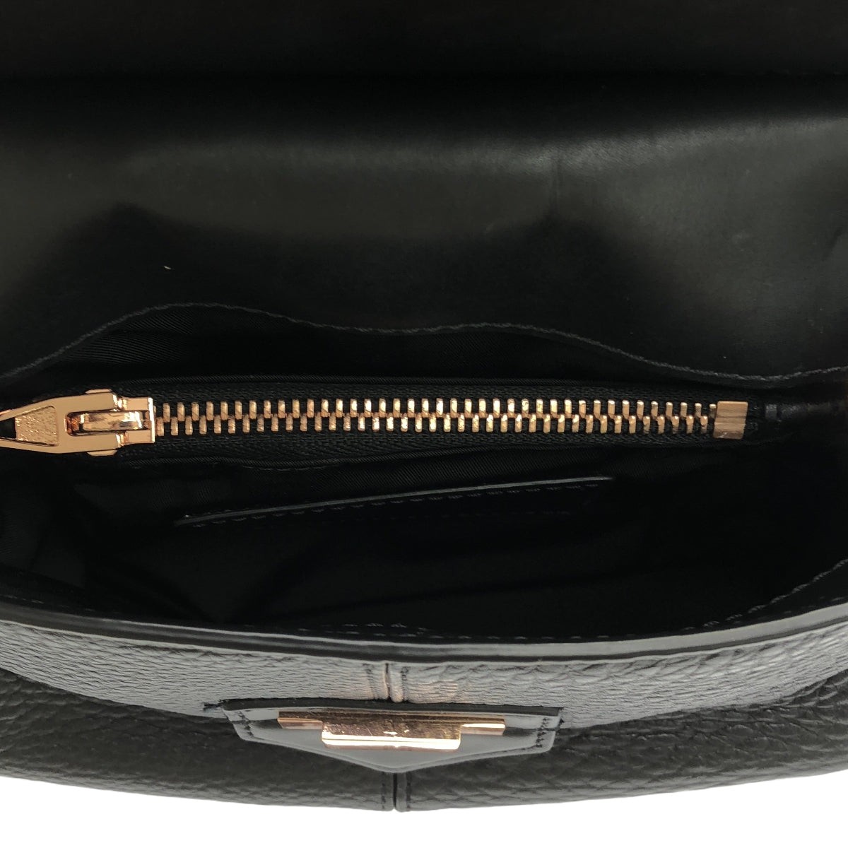 ALEXANDER WANG / アレキサンダーワン | レザー フラップ ショルダーバッグ |