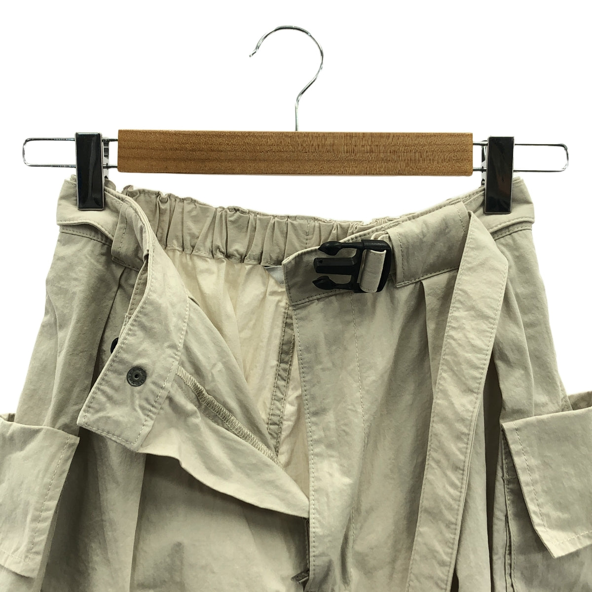 PHEENY / フィーニー | 2024SS | COTTON NYLON DUMP MILITARY PANTS / ミリタリー パンツ | 1 | レディース