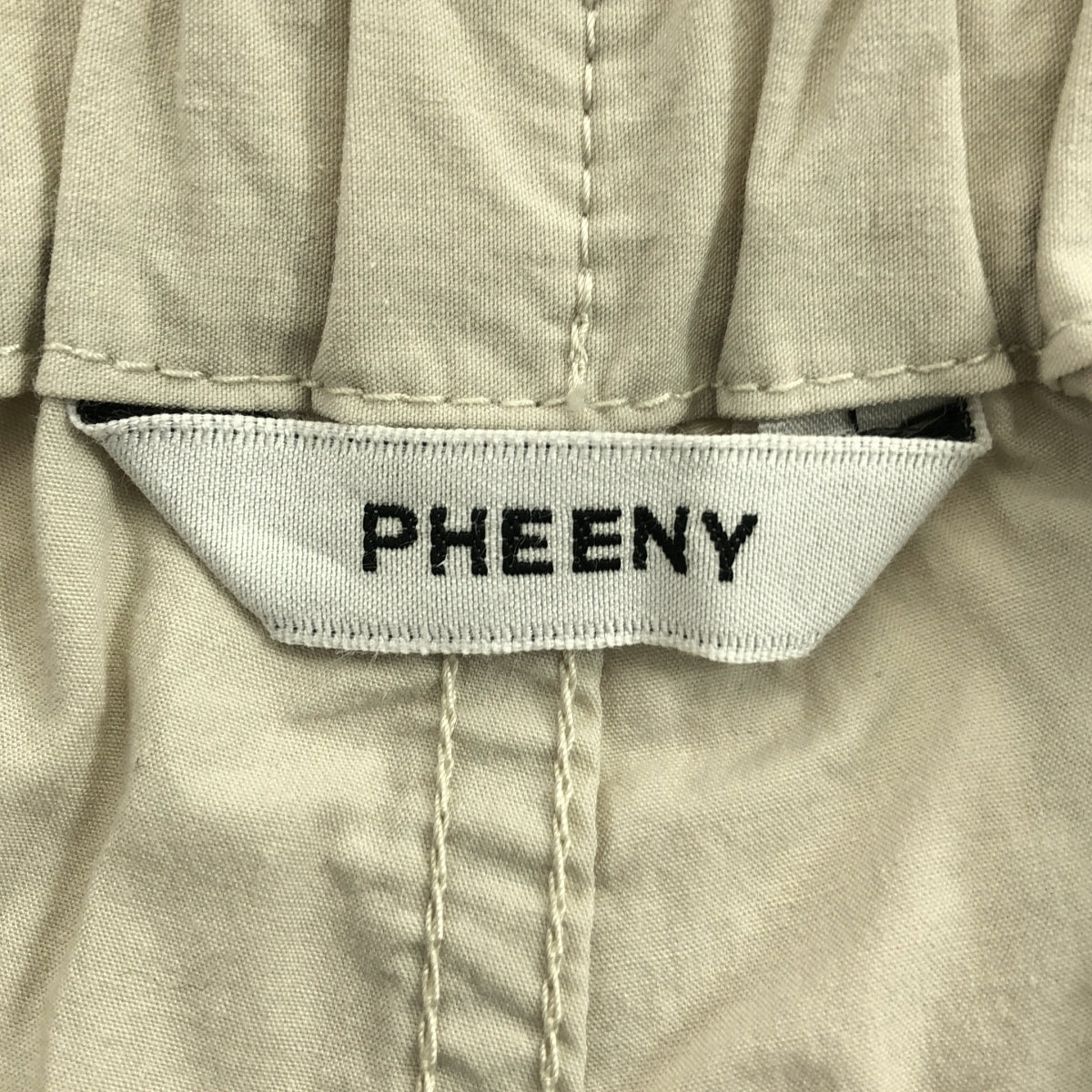 PHEENY / フィーニー | 2024SS | COTTON NYLON DUMP MILITARY PANTS / ミリタリー パンツ | 1 | レディース