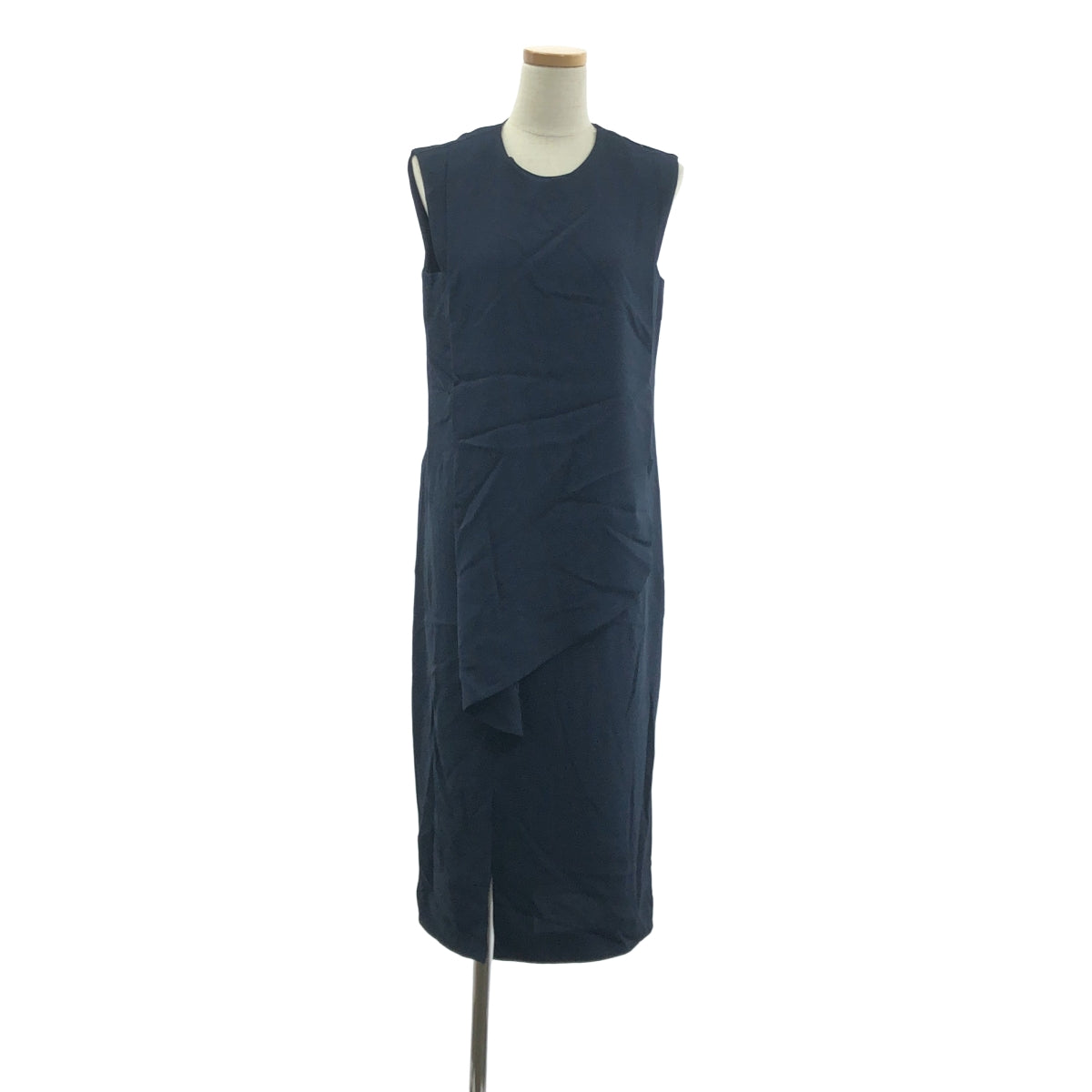 Maison Margiela / 메종 마르젤라 | 2017SS | SILKY RAYON CHIFFON DRESS 원피스 | 40 | 네이비 | 여성