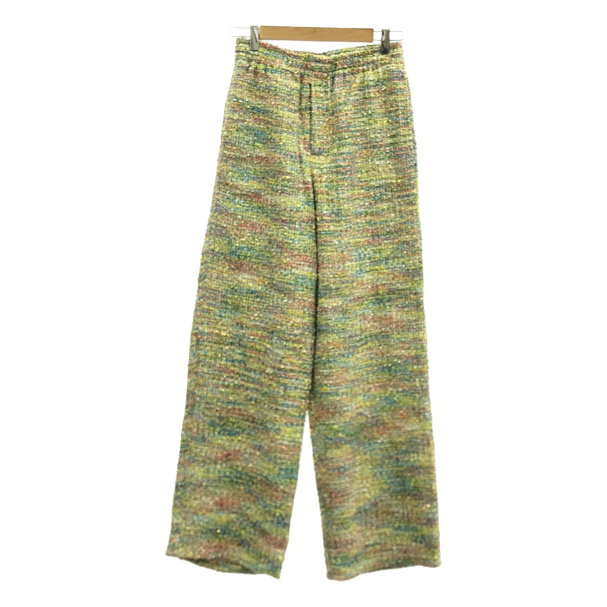 【美品】 MASU / エムエーエスユー | 2024SS | CANDY TWEED WIDE PANTS キャンディーツイード ワイド パンツ | 44 | マルチカラー | メンズ