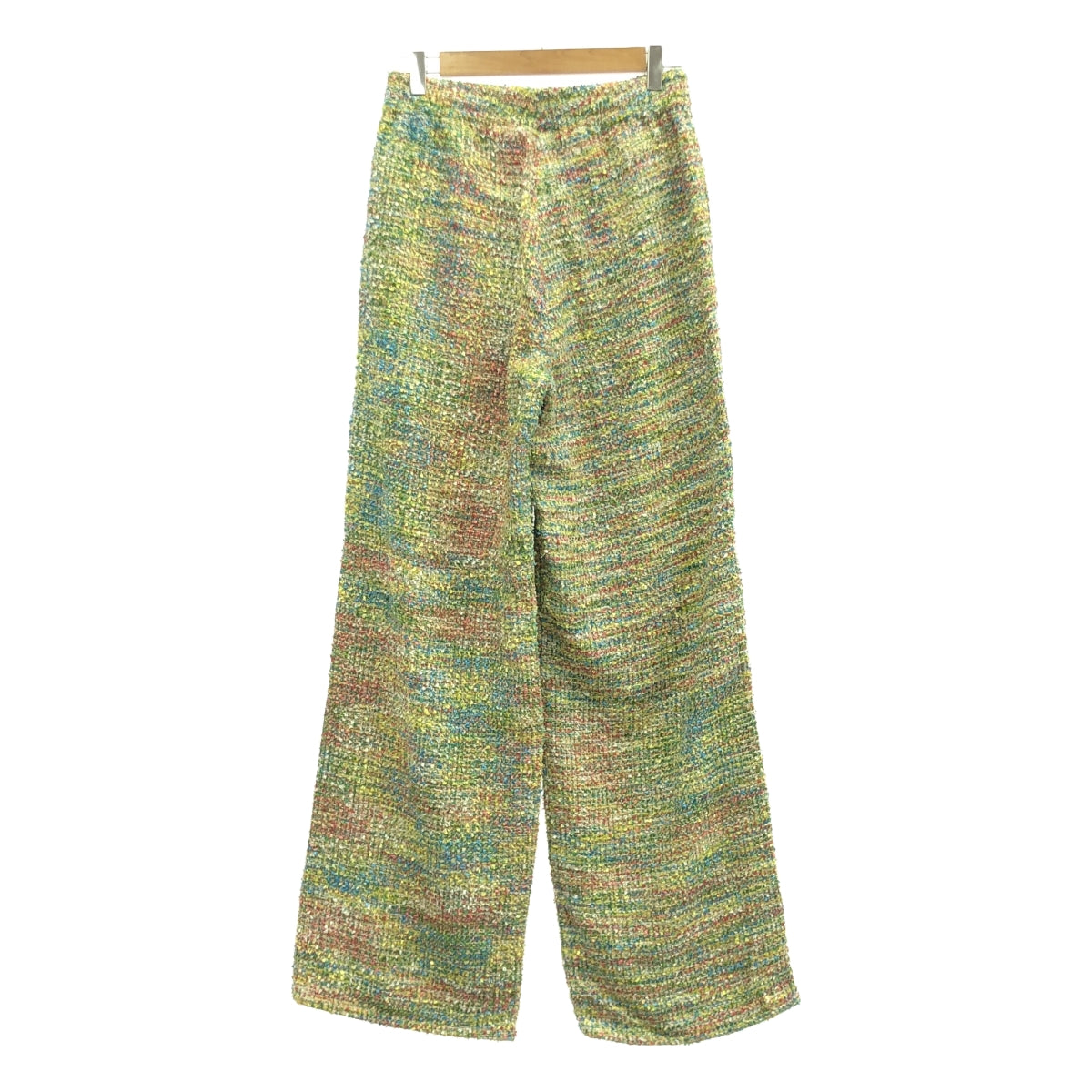 【美品】 MASU / エムエーエスユー | 2024SS | CANDY TWEED WIDE PANTS キャンディーツイード ワイド パンツ | 44 | マルチカラー | メンズ
