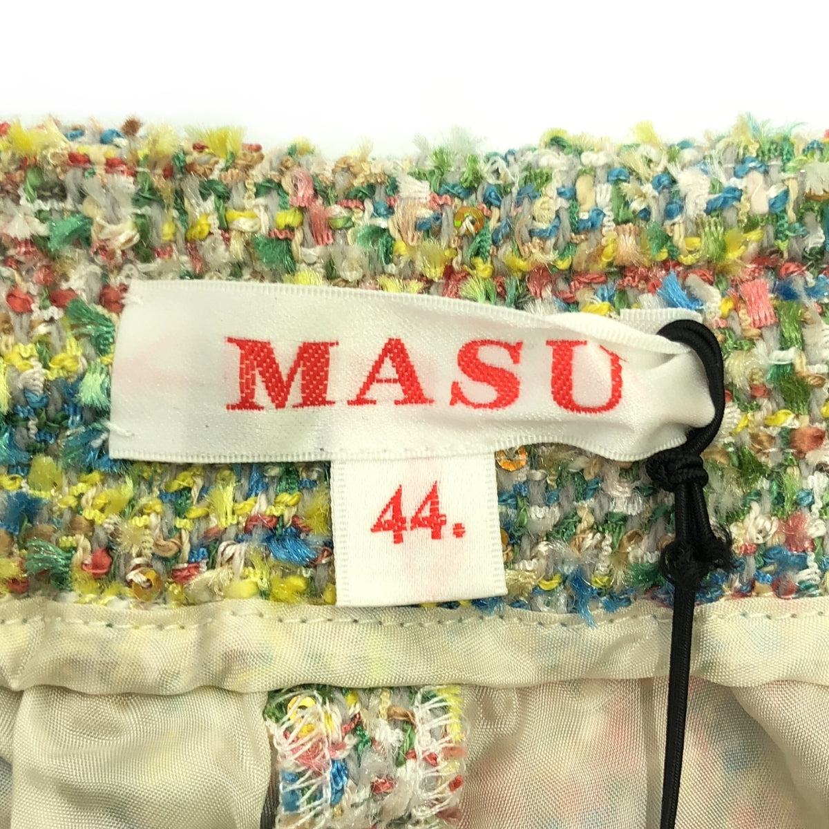 【美品】 MASU / エムエーエスユー | 2024SS | CANDY TWEED WIDE PANTS キャンディーツイード ワイド パンツ | 44 | マルチカラー | メンズ