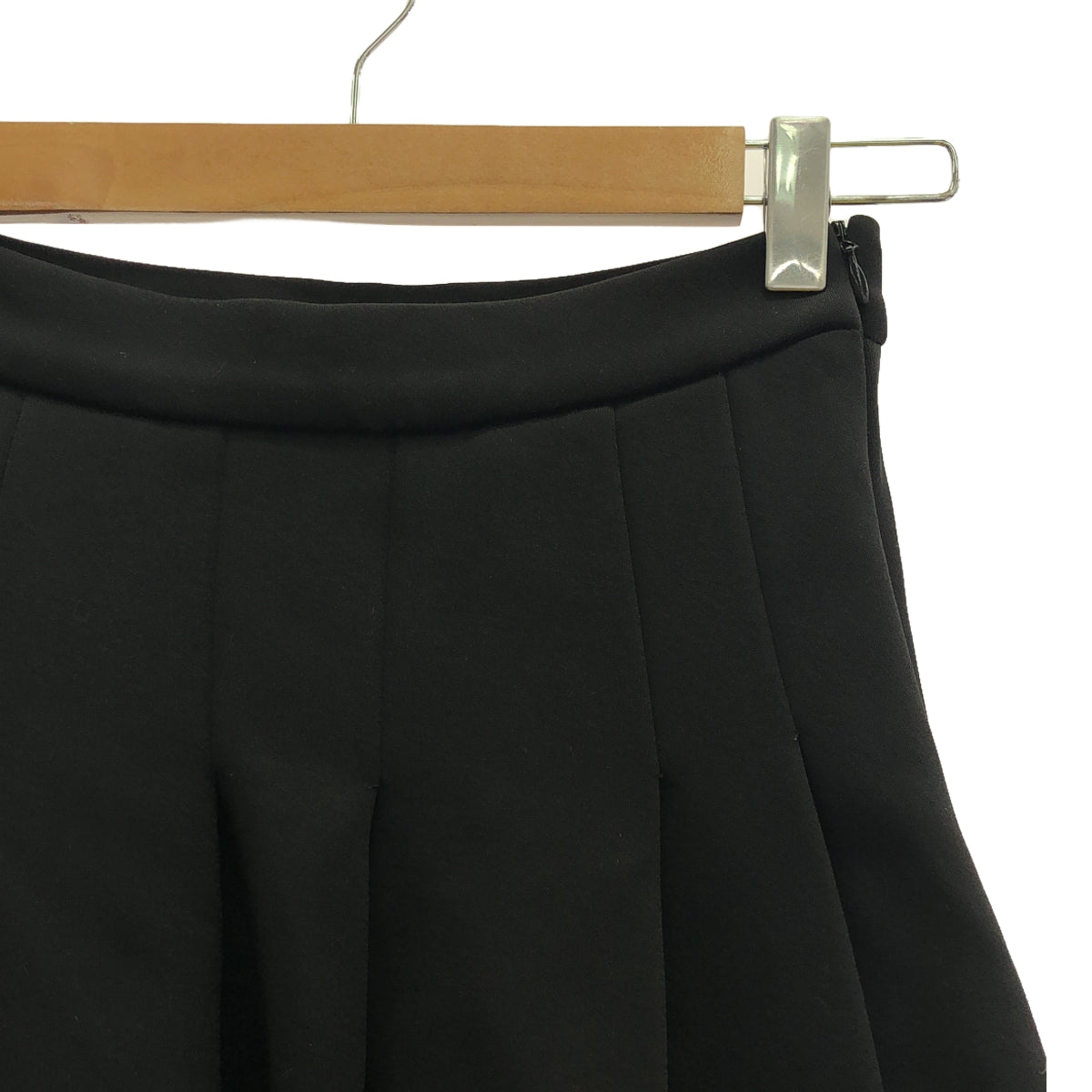 T by Alexander Wang / ティーバイアレキサンダーワン | ボンディング スウェット スカート | ブラック | レディース
