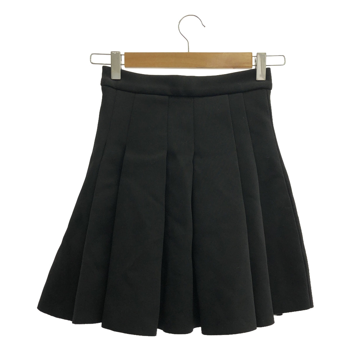 T by Alexander Wang / ティーバイアレキサンダーワン | ボンディング スウェット スカート | ブラック | レディース