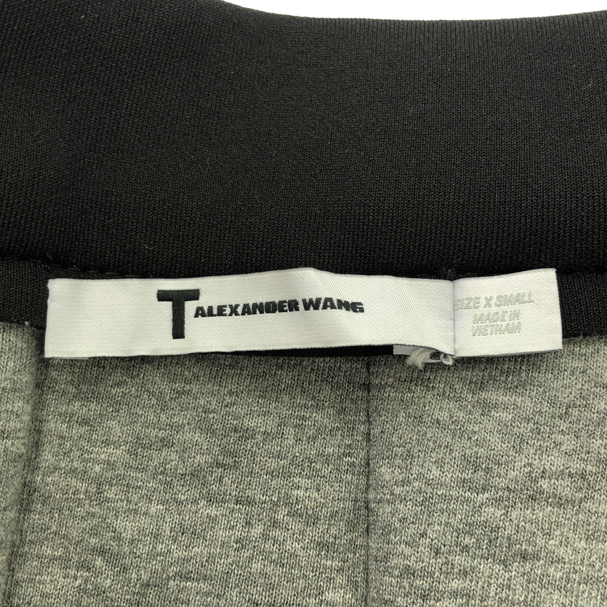 T by Alexander Wang / ティーバイアレキサンダーワン | ボンディング スウェット スカート | ブラック | レディース