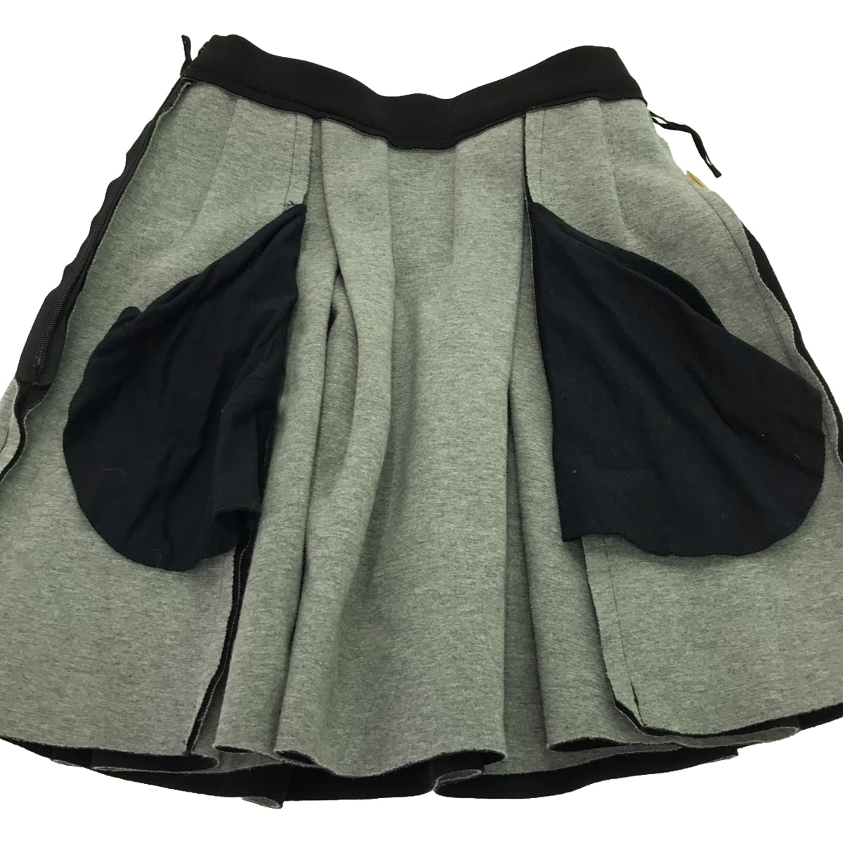 T by Alexander Wang / ティーバイアレキサンダーワン | ボンディング スウェット スカート | ブラック | レディース