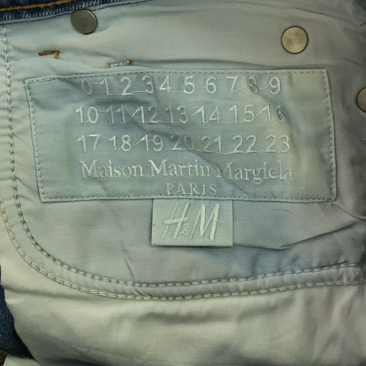 Maison Martin Margiela / Maison Martin Margiela | × H&M Collaboration Inside Out Denim Pants | 29 | Men's