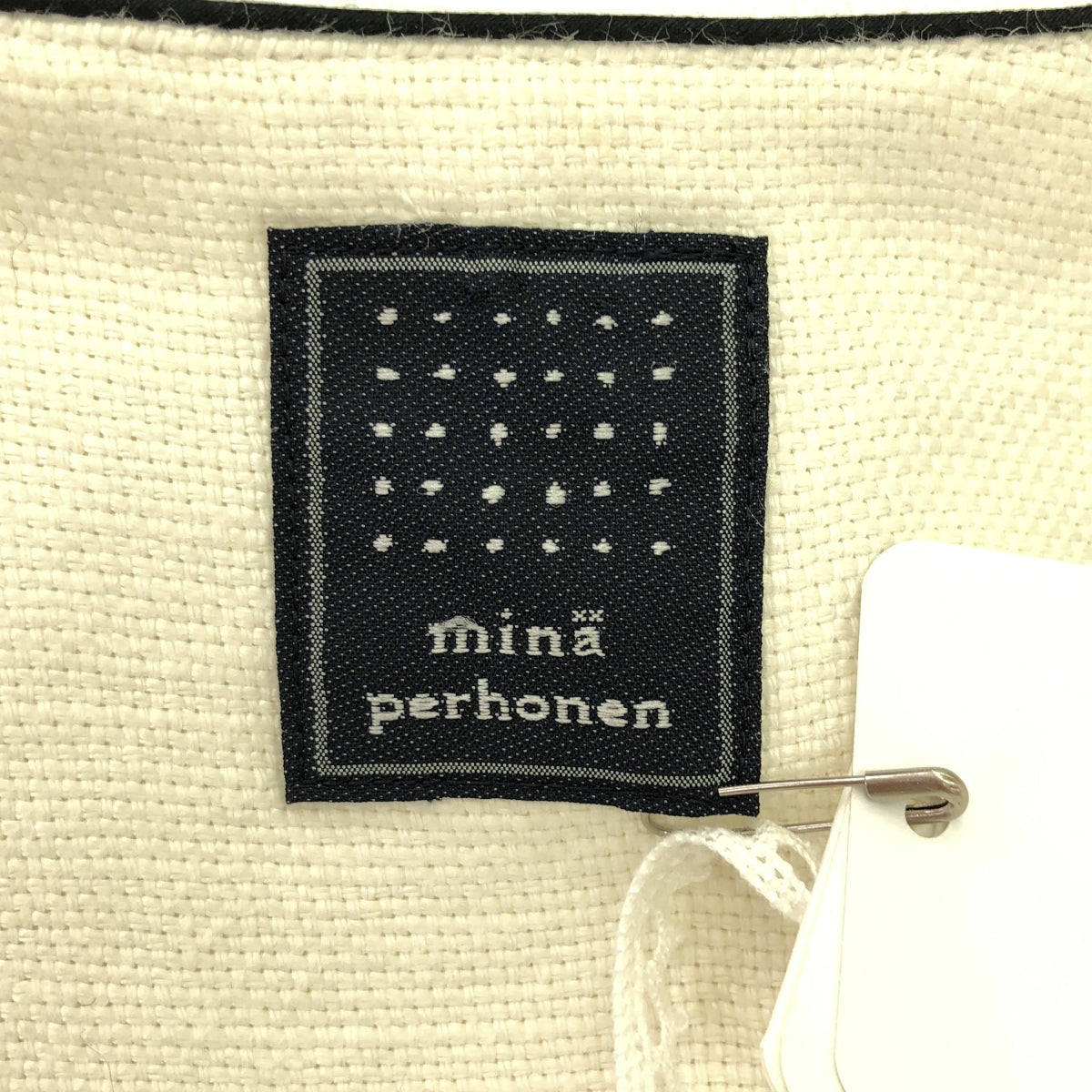 mina perhonen | 2021SS | hanakaze sleeveless linen dress | 36 | Women's