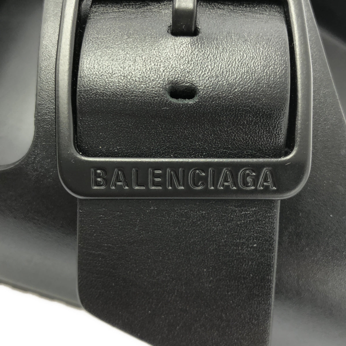 【미품】 BALENCIAGA / 발렌시아가 | Sunday / 선데이 가죽 스트랩 샌들 | 42 | 블랙 | 남성