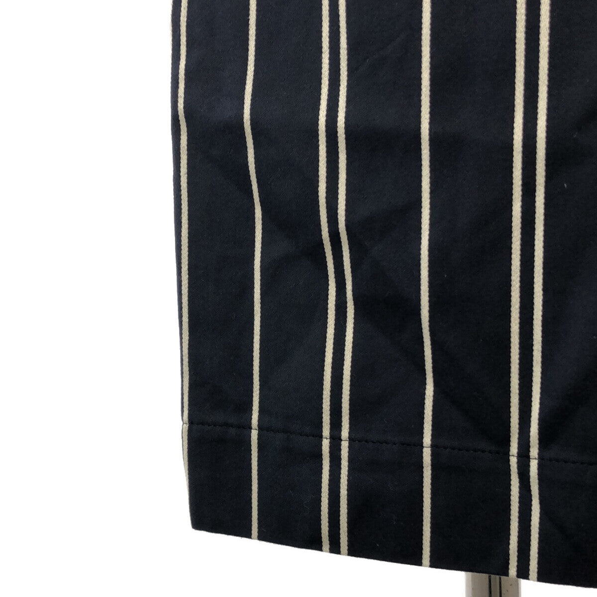 Phlannel | UK Stripe Gurkha Skirt | 1 | Navy/White | Women's
