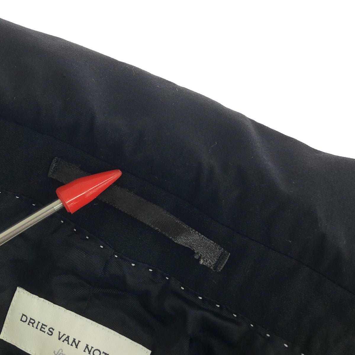 DRIES VAN NOTEN / 드리스 반 노튼 | 더블 브레스트 오버 재킷 / 총 안감 | S | 남성