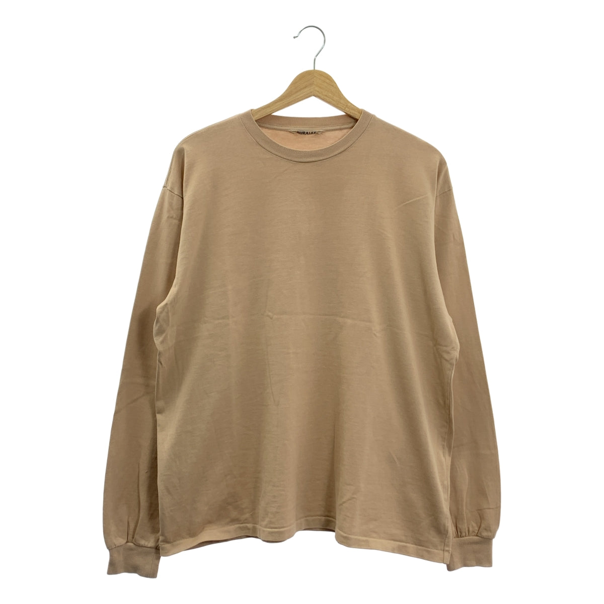 AURALEE | LUSTER PLAITING L/S TEE 長袖剪裁與縫紉 | 4 | 男款