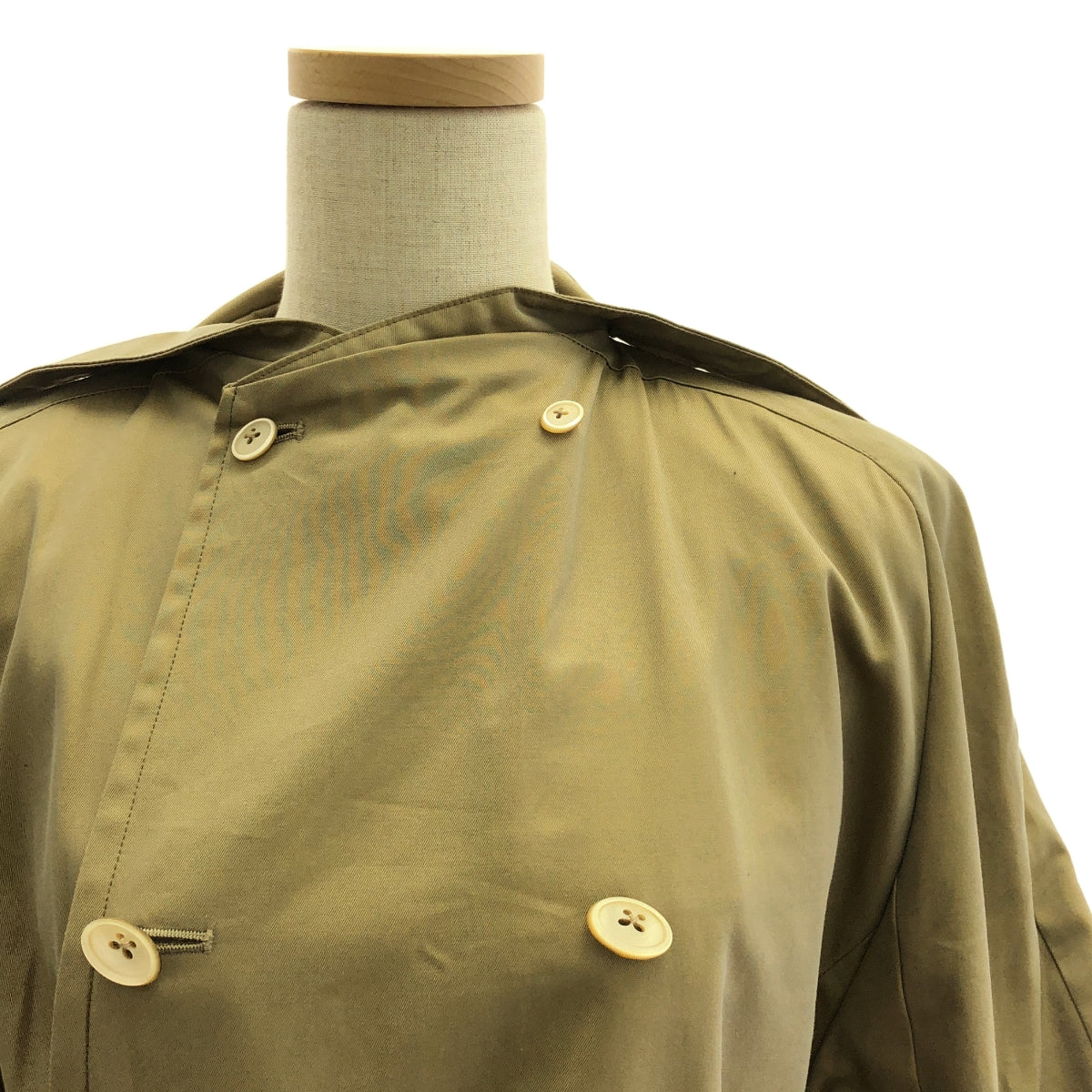 ANREALAGE / アンリアレイジ | LOW ANGLE TRENCH COAT ローアングル トレンチコート | 36 | レディース