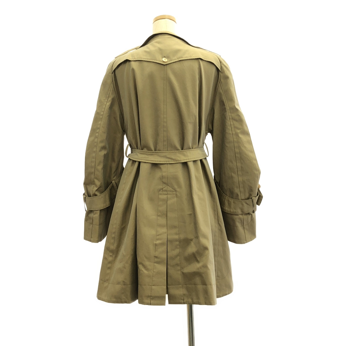 ANREALAGE / アンリアレイジ | LOW ANGLE TRENCH COAT ローアングル トレンチコート | 36 | レディース