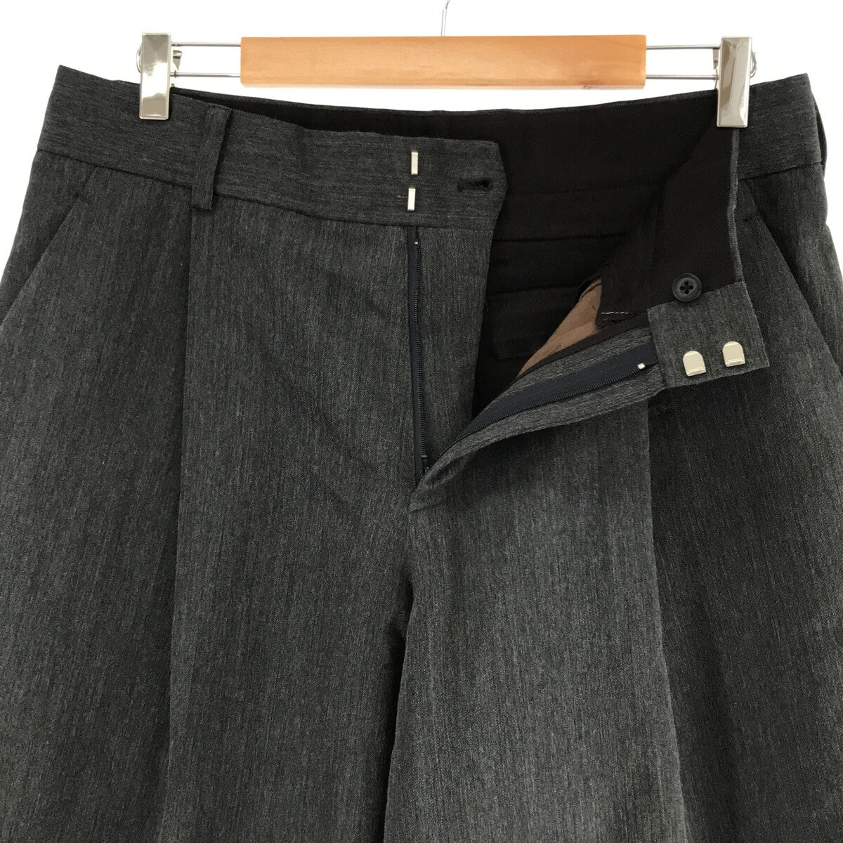 【美品】 kolor / カラー | 2020AW | Eサージタックワイドパンツ | 2 | グレー | メンズ