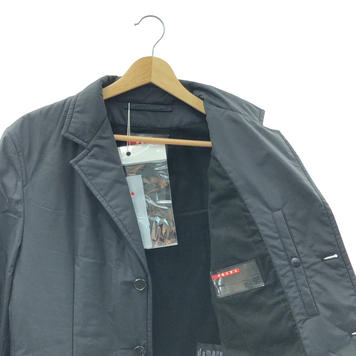 PRADA SPORT / 프라다 스포츠 | 2000s | nylon puff jacket 안솜 나일론 재킷 | 46 | 남성