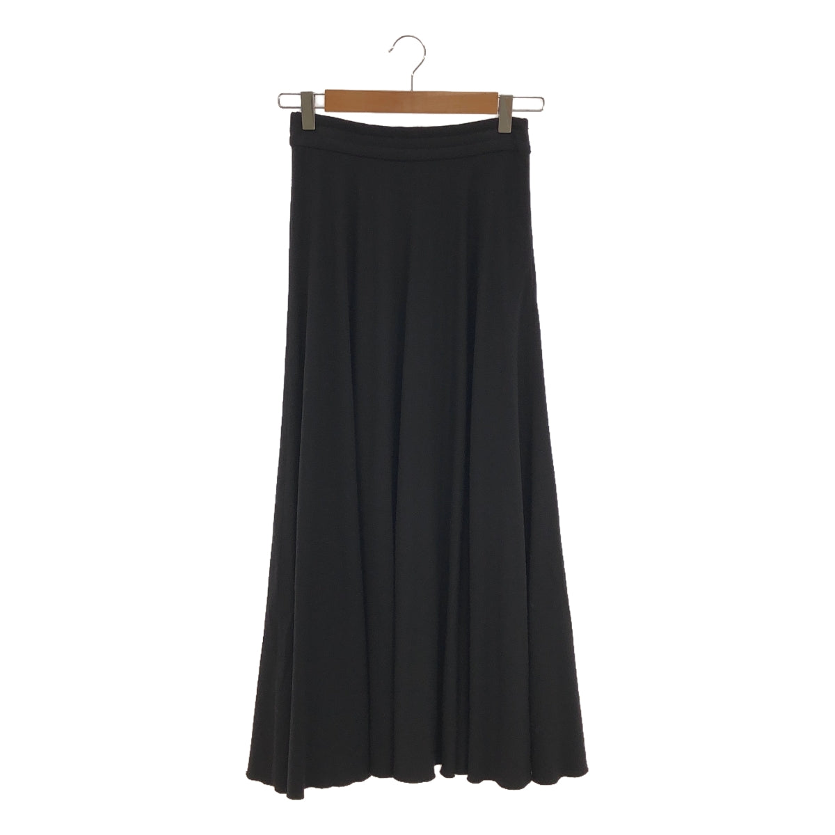 【美品】 DRIES VAN NOTEN / ドリスヴァンノッテン | Simiana Tris Skirt / サイドジップ ロングスカート | 34 | ブラック | レディース