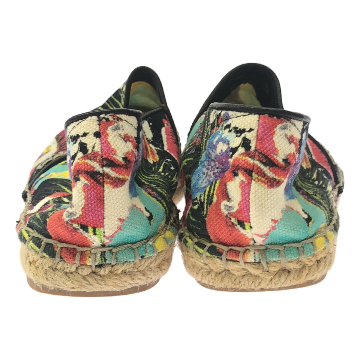 PIPPICHIC / ピッピシック | Espadrilles / エスパドリーユ 総柄 スリッポン シューズ | M | レディース