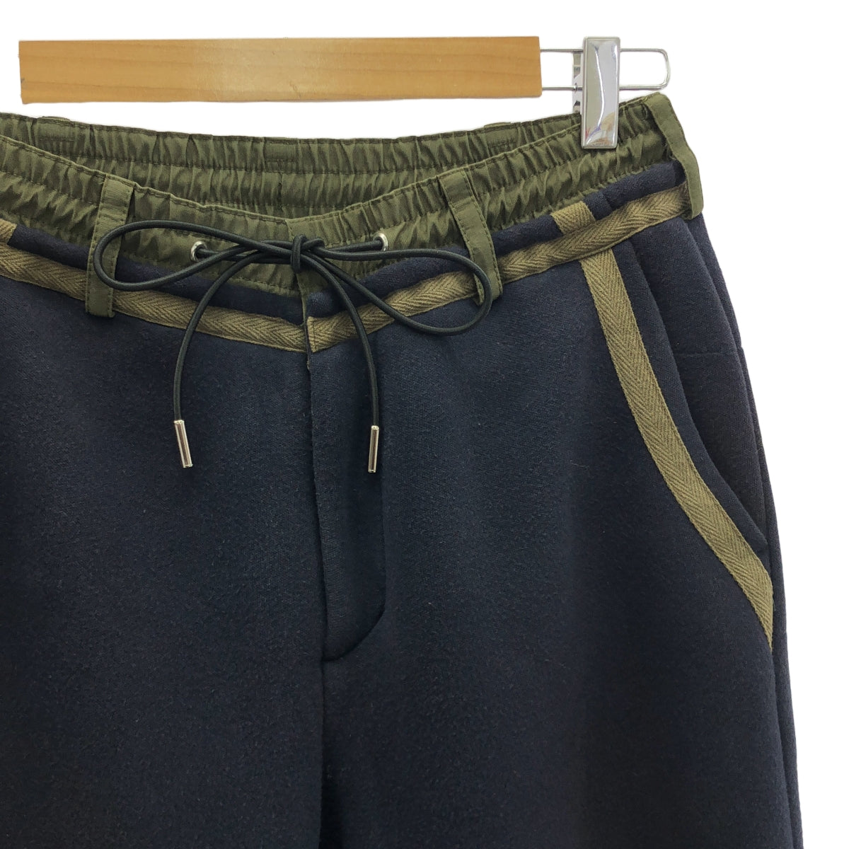 sacai | 2021AW | Drawstring Jogger Sweat Pants | 1 | Men's