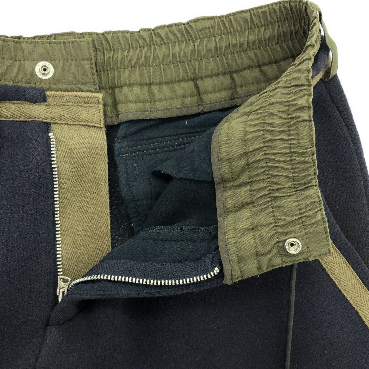 sacai | 2021AW | Drawstring Jogger Sweat Pants | 1 | Men's