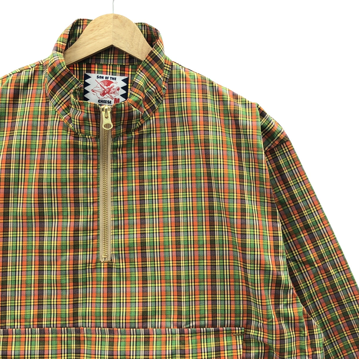 SON OF THE CHEESE / 사노바 치즈 | 2024SS | Traditional Check Jkt 체크 아노락 파커 | M | 남성