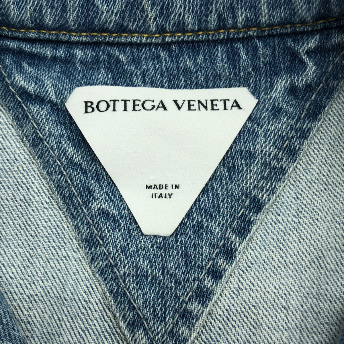 BOTTEGA VENETA / Bottega Veneta | 短版牛仔襯衫 / 淺漂白牛仔短襯衫外套 | 36 | 女款
