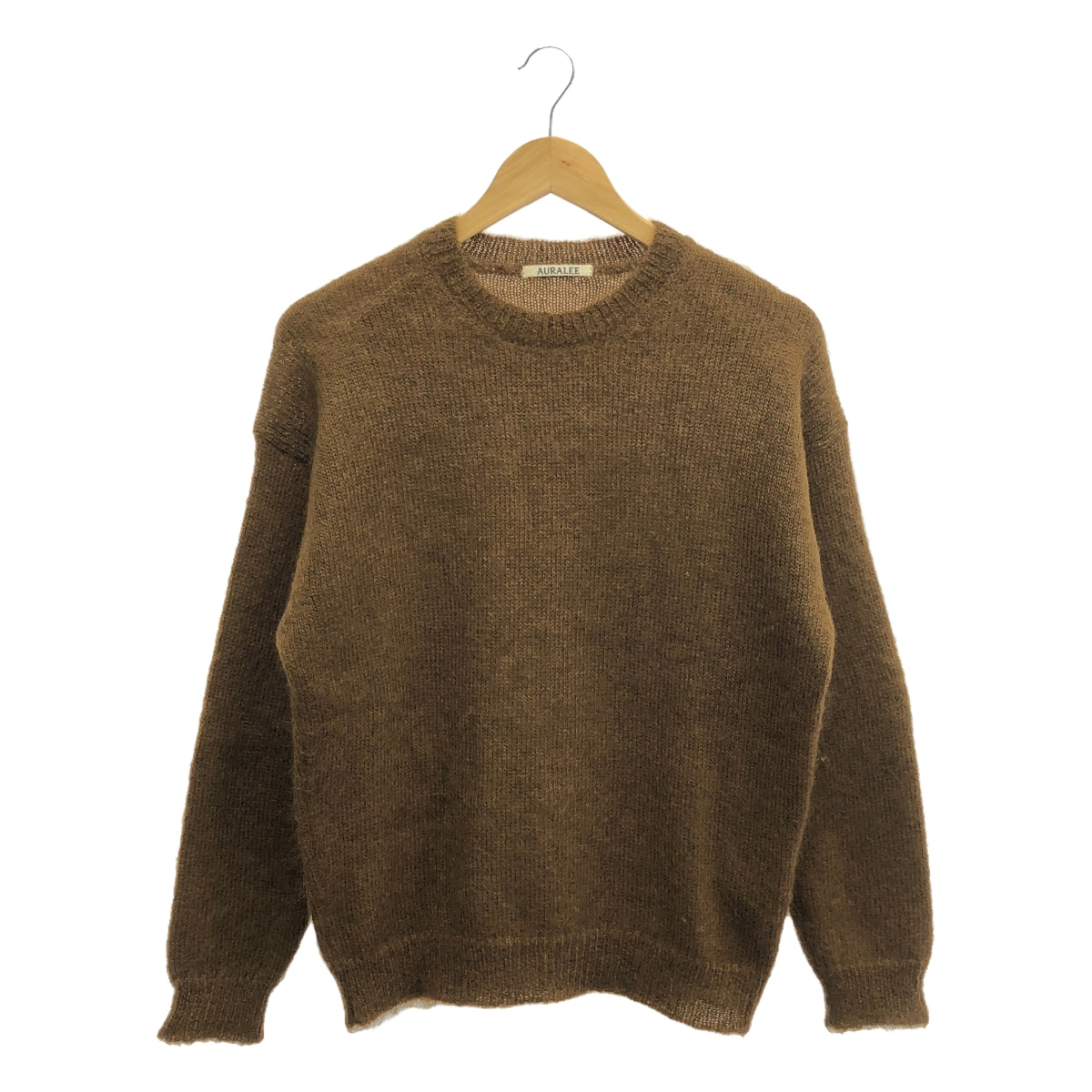 AURALEE / オーラリー | SUPER KID MOHAIR KNIT PULLOVER ウール モヘヤ ニット プルオーバー | – KLD